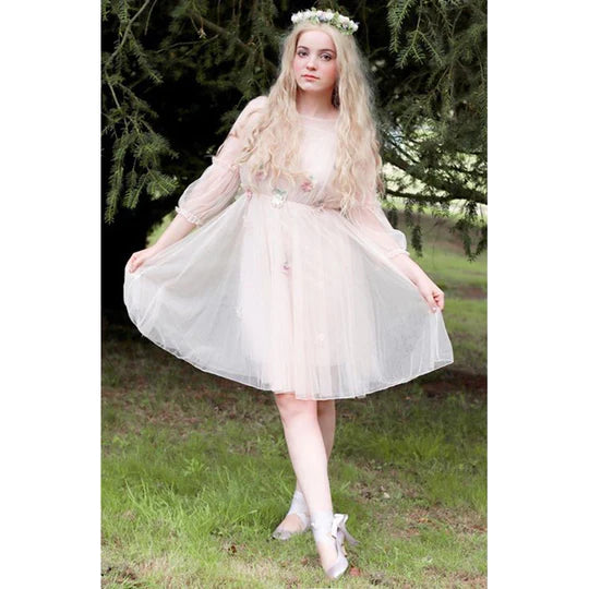 Floral Mesh Dress  UB96048