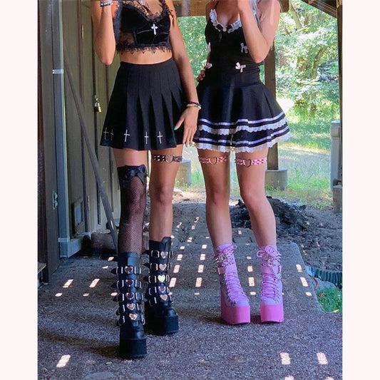 "SEXY SUSPENDER" DRESS NIGHTDRESS D042028