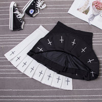“GOTH EMBROIDERY” PLEATED SKIRT W041103REVIEW