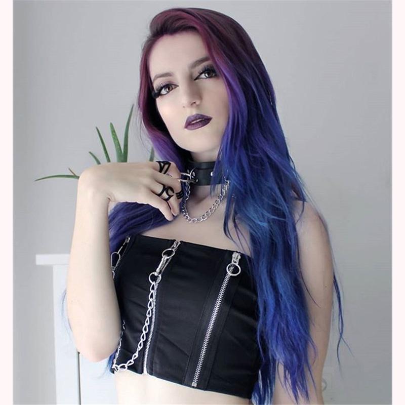 [@klaudiabieszcz ] "ZIPPERED CHAIN SEXY" TUBE TOP Y021407