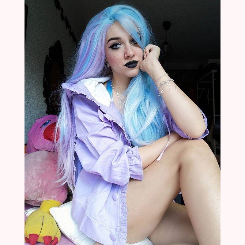 "CUTE BUNNY EAR" PURPLEHOODED JACKET K100306