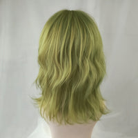 "GREEN MID-LENGTH CURLY" WIG S033003