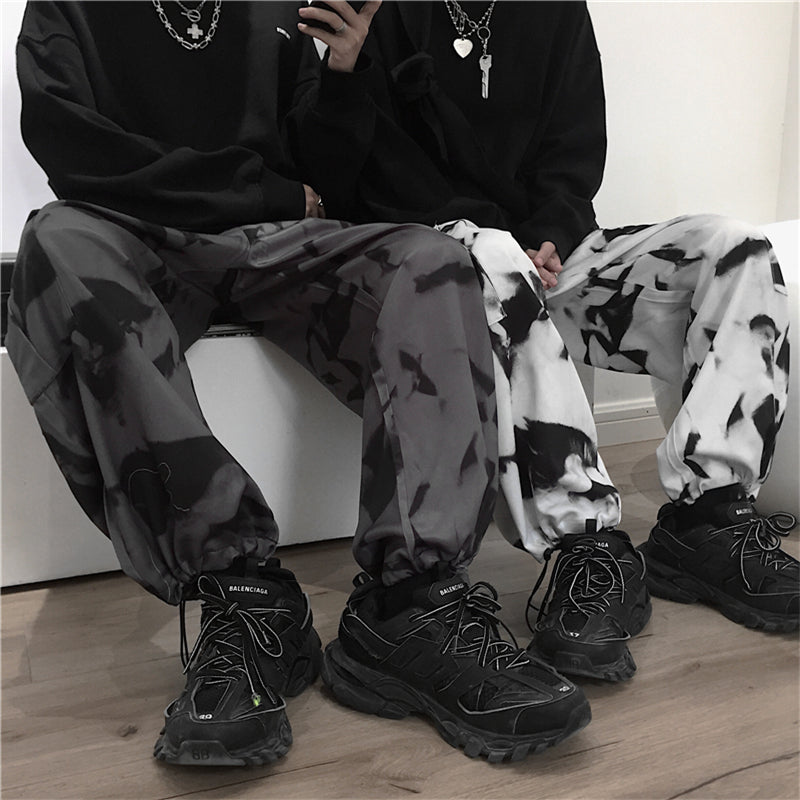 "TRADITIONAL TIE-DYEING ART" LOOSE PANTS S031203