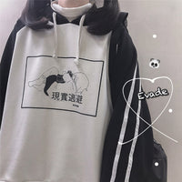 "ESCAPE FROM REALITY" HOODIE W110601