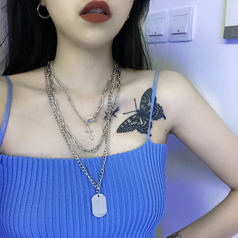 [ @belle.diore ] “FOLLOWING US TO KTV” NECKLACE W112002