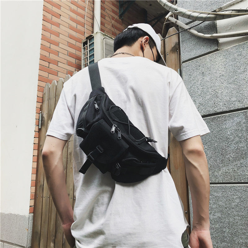 “reflective strip” CROSSBODY BAG W110604