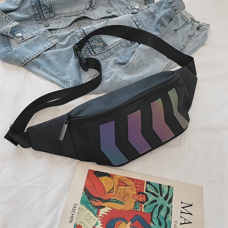 “REFLECTIVE STRIP” CROSSBODY BAG W110506