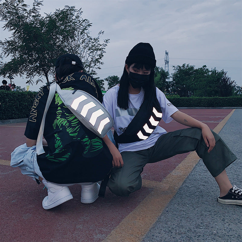 “REFLECTIVE STRIP” CROSSBODY BAG W110506