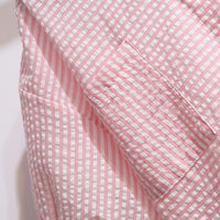 Striped Strapless Shirt Short Pants Two piece Set UB6306