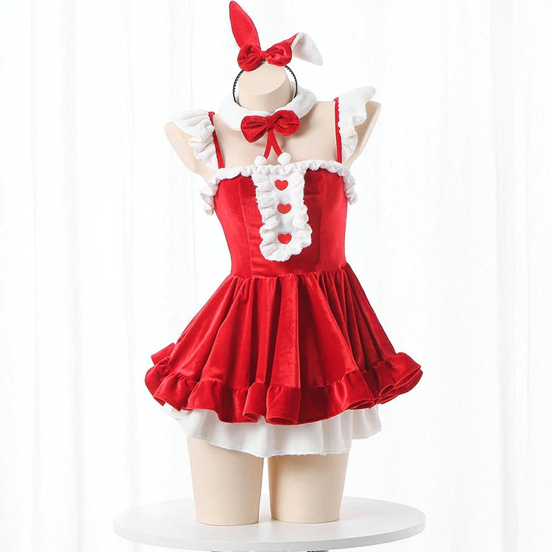 Cosplay Lolita Bunny Cosplay Uniform Suit Dress UB6282