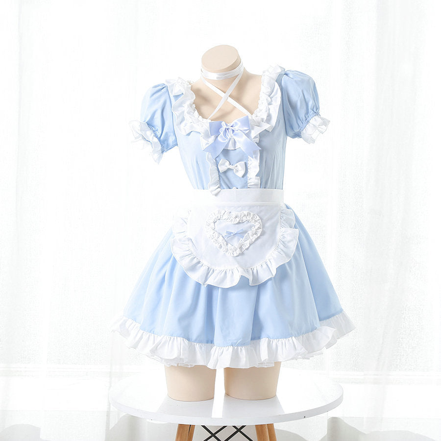 Japanese Nightdress Cute Lolita Maid Dress UB6283