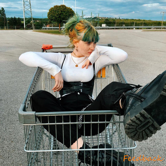 [@_nikiica_] "ROCK MORE CHAIN ACCESSORIES" SLING TROUSERS K031503REVIEW