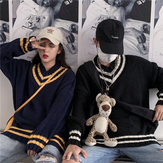 "V-NECK COUPLE" SWEATER N092301