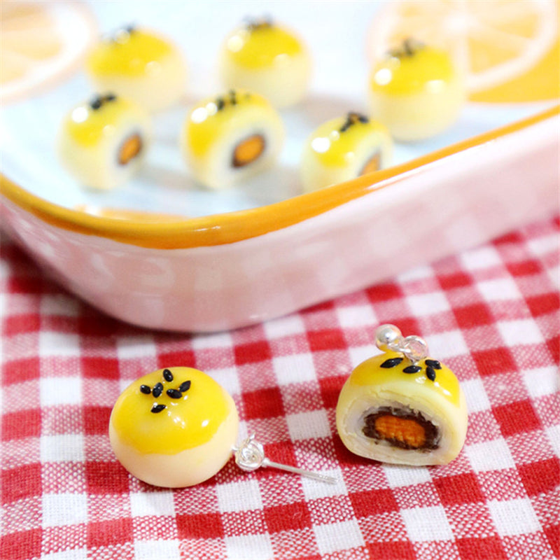 "EGG YOLK CRISP" EARRINGS/EAR CLIPS N031007