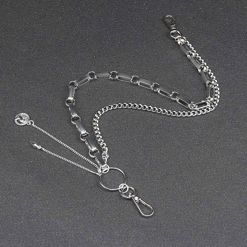 "RIVET TASSEL DOUBLE METAL" TROUSER CHAIN UB2365