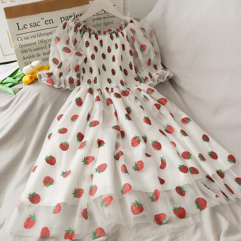 "STRAWBERRY" DRESS N081408