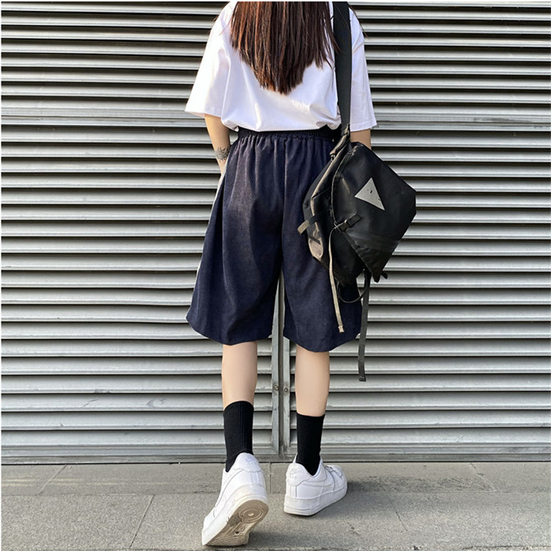 "HARAJUKU PINEAPPLE EMBROIDERED" SHORTS UB2402