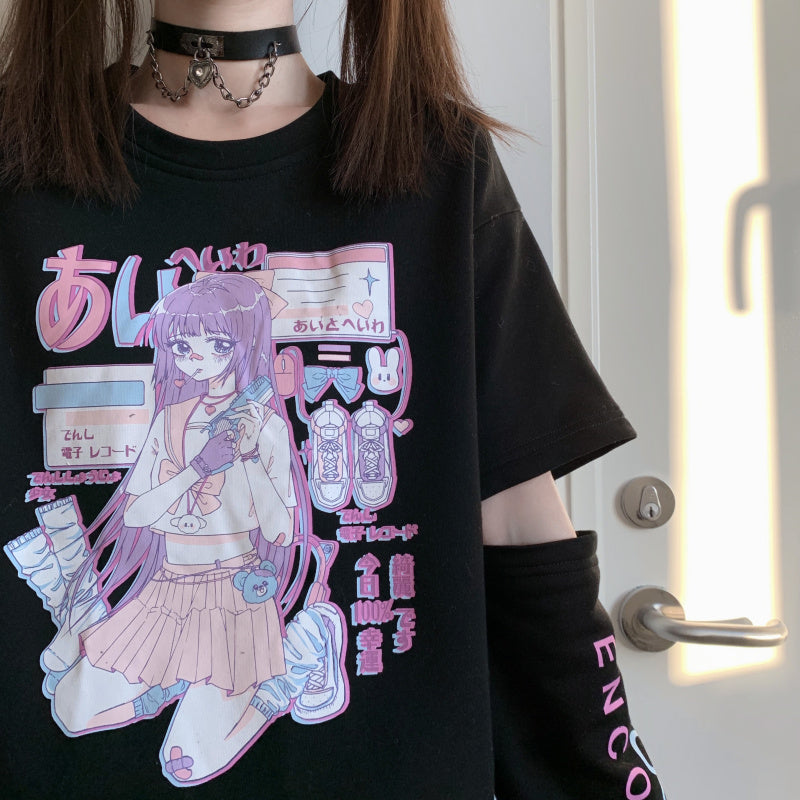 "ENCORE" E-GIRL SWEET T-SHIRT UB2394