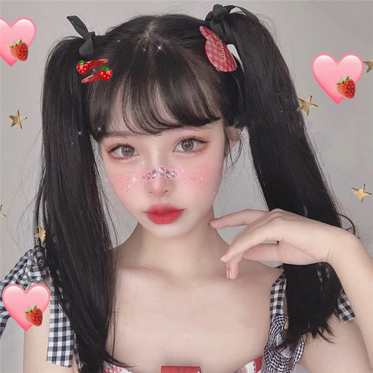 "LONG/SHORT LOLITA STRAP DOUBLE" PONYTAIL N012808