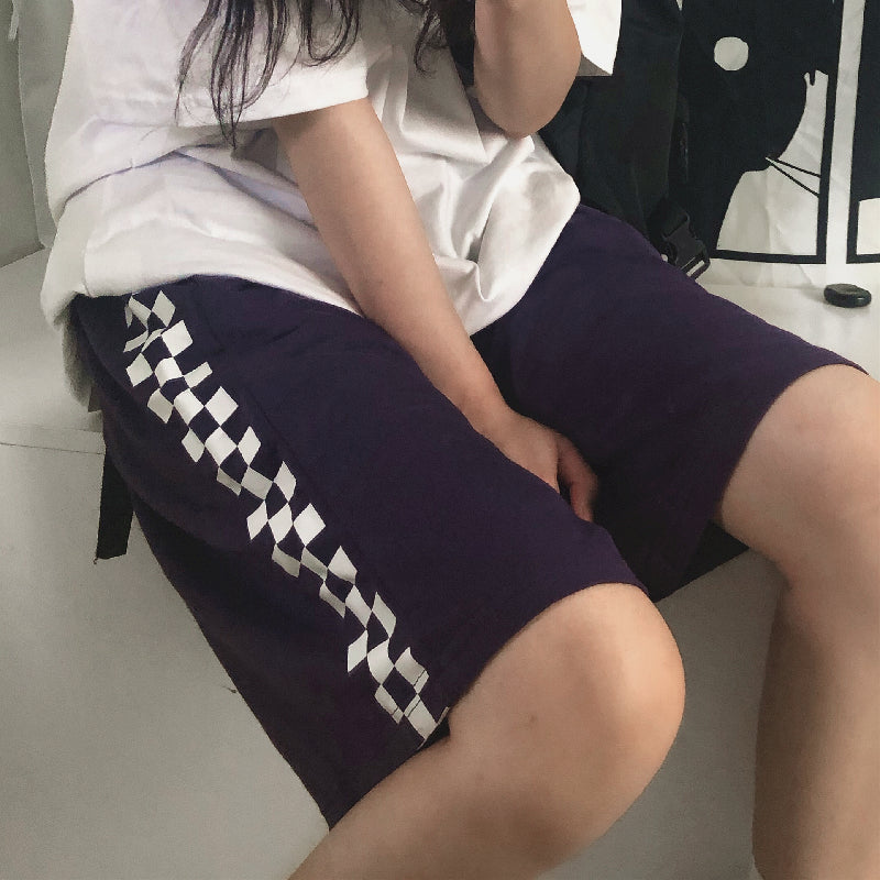 "5 COLORS HARAJUKU CHECKER" SHORTS UB2363