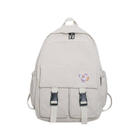 ULZZANG PURE COLOR SIMPLE BACKPACK UB2607