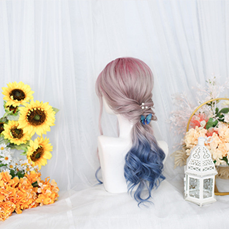 Review For Lolita Gradient Powder Wig YV40931