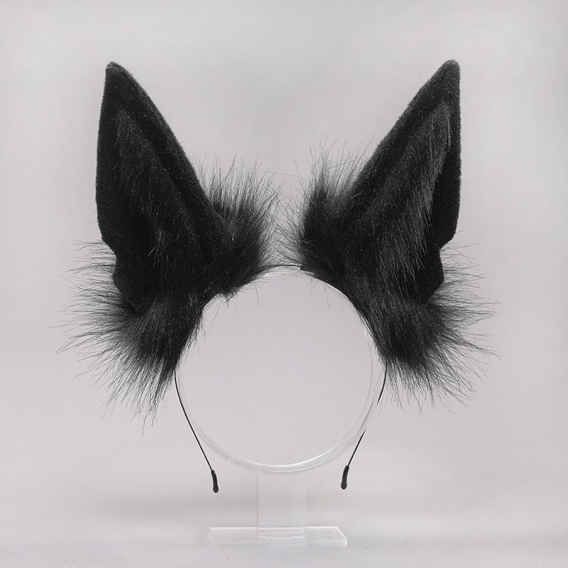 [@p273] COSPLAY WOLF EAR HEADBAND UB2685