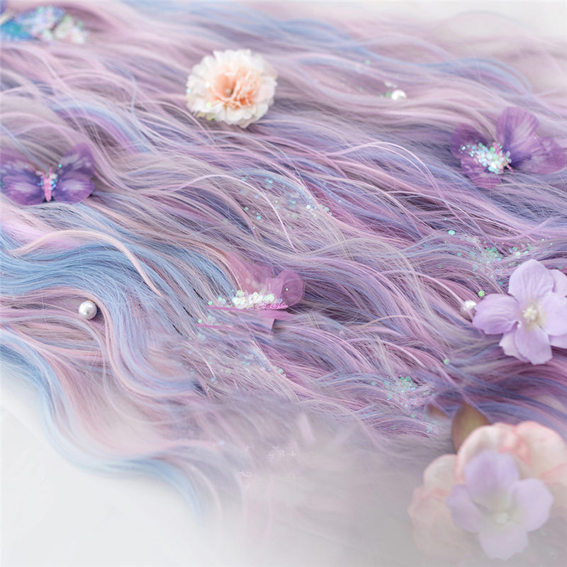 "LOLITA CANDY COLOR LONG CURLY" WIG N020302
