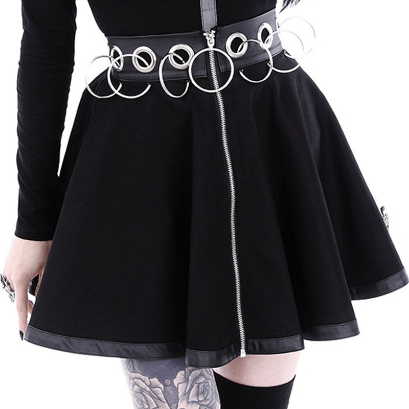 [@lunasith] "PUNK RING" SKIRT W010421REVIEW