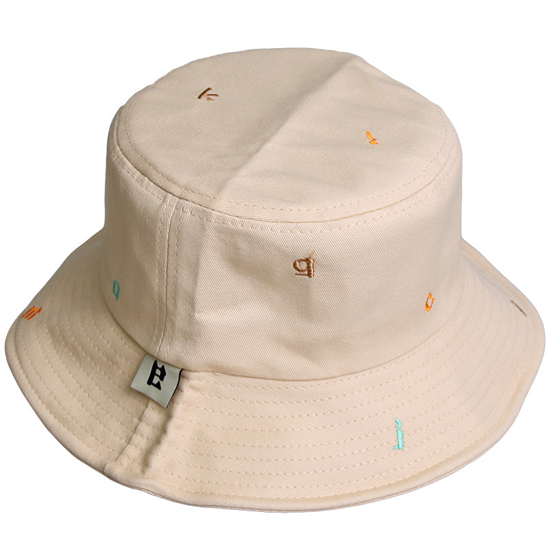 "LETTER EMBROIDERY FISHERMAN" HAT N051807