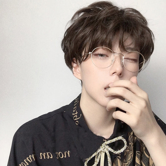 "CARAMEL BROWN MICRO CURL SHORT" WIG N022006