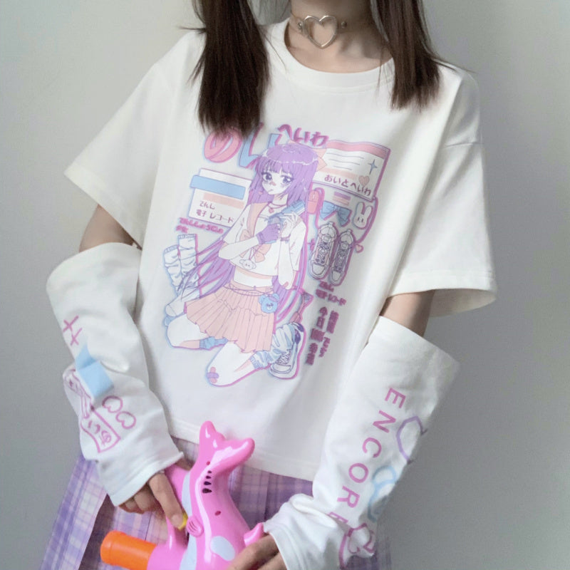 "ENCORE" E-GIRL SWEET T-SHIRT UB2394