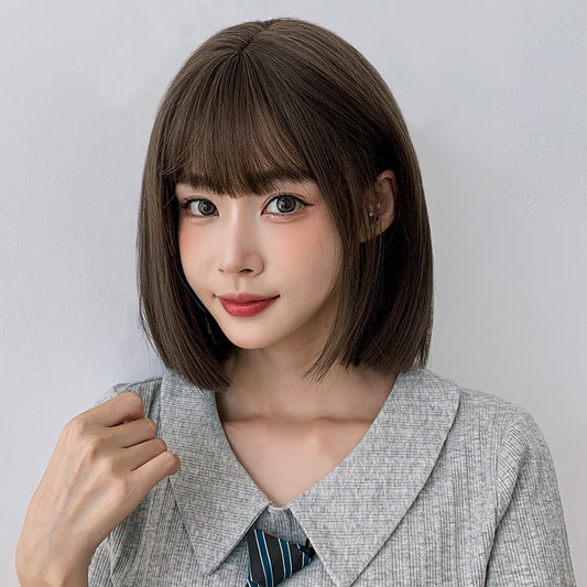 CUTE BANGS SHORT STRAIGHT WIG UB2554