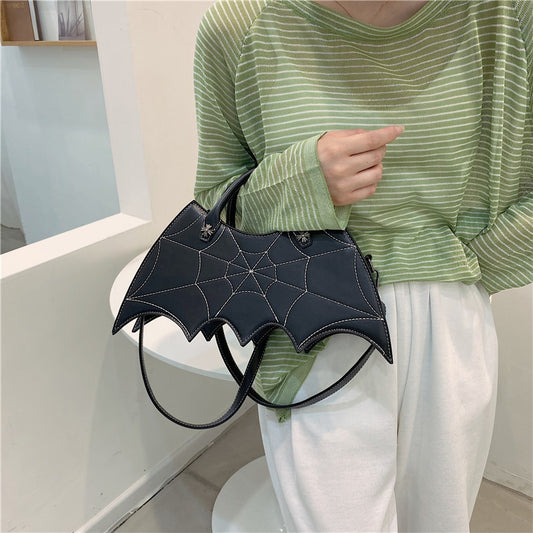 "BLACK SPIDER WEB BAT" BAG UB2454