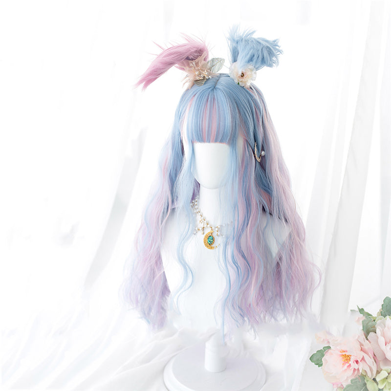 "LOLITA CANDY COLOR LONG CURLY" WIG N020302