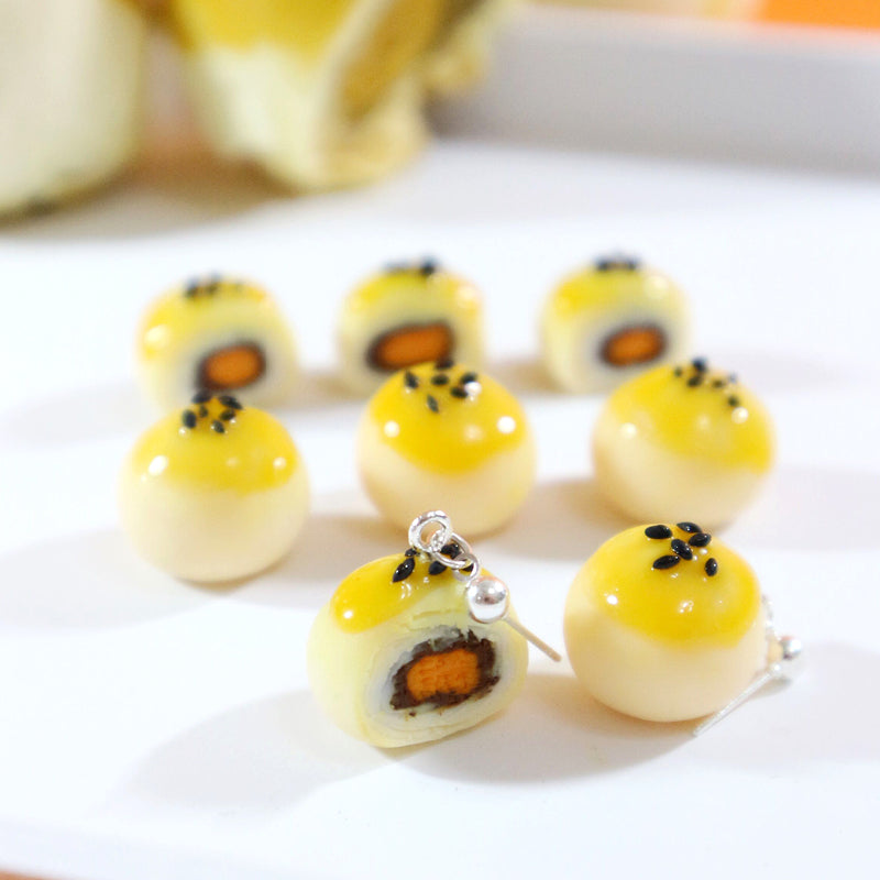 "EGG YOLK CRISP" EARRINGS/EAR CLIPS N031007