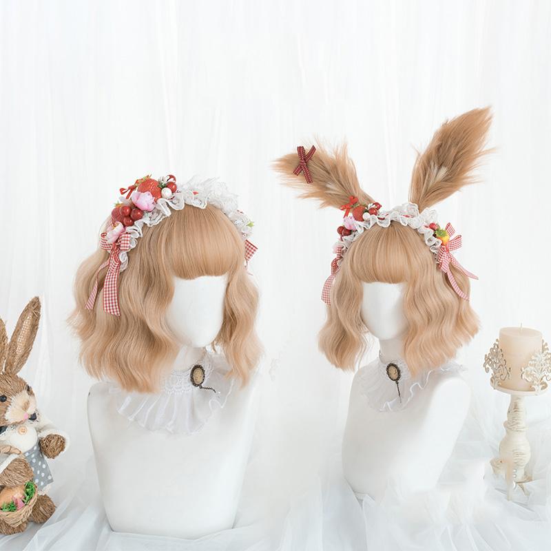 "LOLITA SQUIRREL SHORT CURLY" WIG N110208