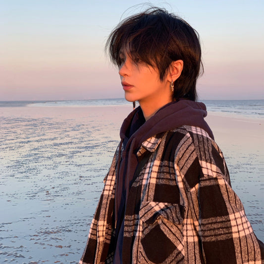 "BLACK IRREGULAR BANGS SHORT STRAIGHT" WIG UB2383