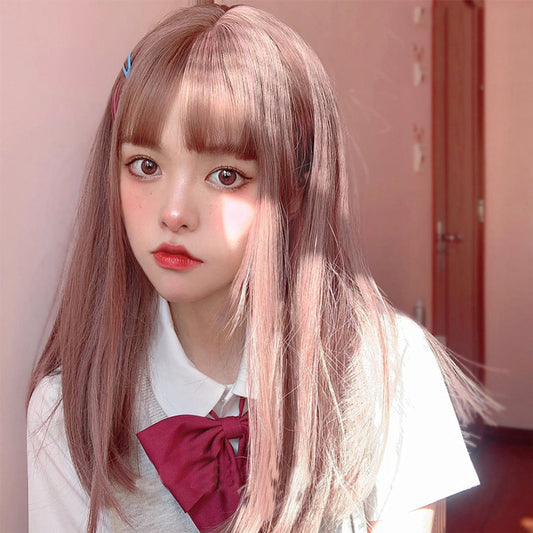 "LOLITA NUDE PINK LONG STRAIGHT" WIG N020304