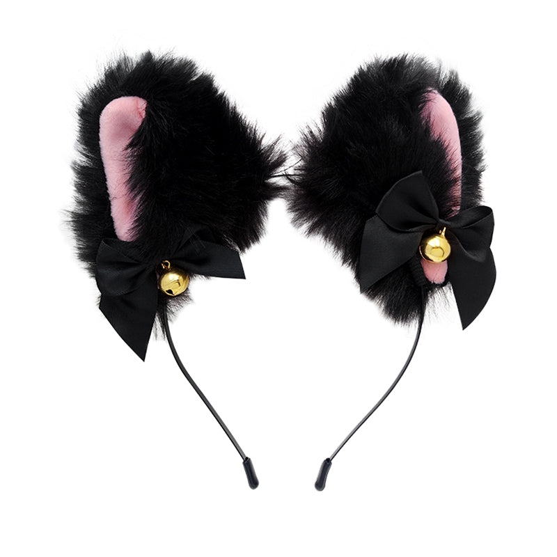 CUTE PLUSH CAT EARS HEADBAND UB2586