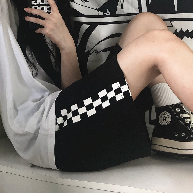 "5 COLORS HARAJUKU CHECKER" SHORTS UB2363