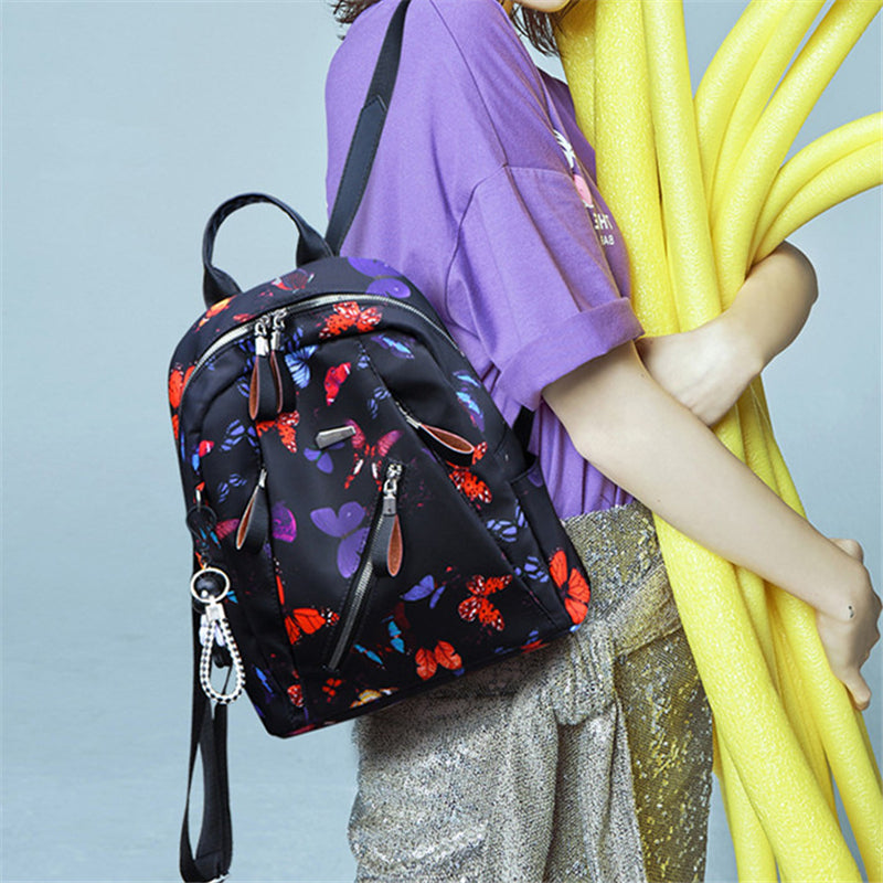 FULL OF BUTTERFLY PRINTS BACKPACK UB2542