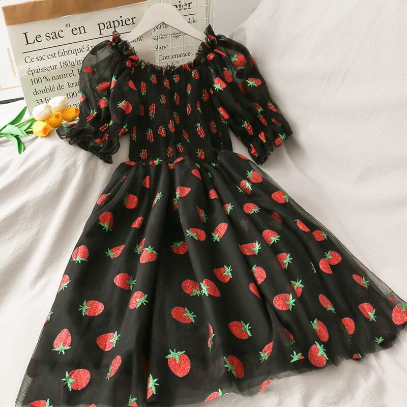 "STRAWBERRY" DRESS N081408