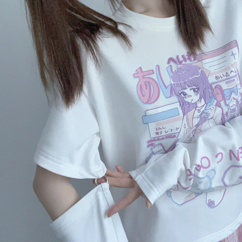 "ENCORE" E-GIRL SWEET T-SHIRT UB2394