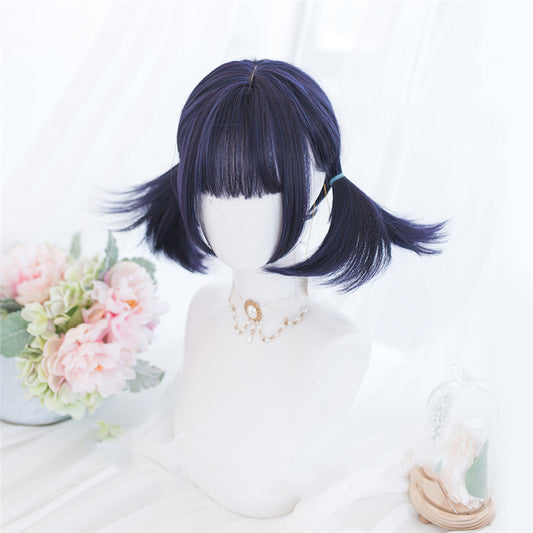 "LOLITA DARK BLUE SHORT" WIG N101002