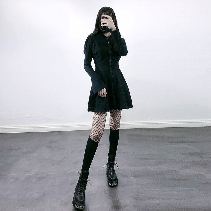 "GIRL POWER" HOODIE DRESS N082901