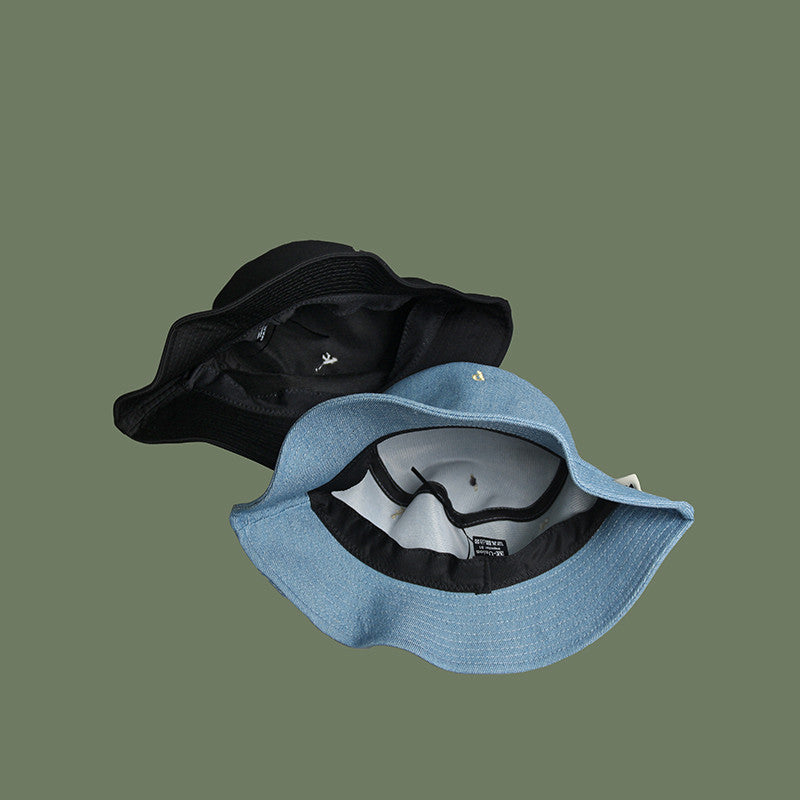 "LETTER EMBROIDERY FISHERMAN" HAT N051807