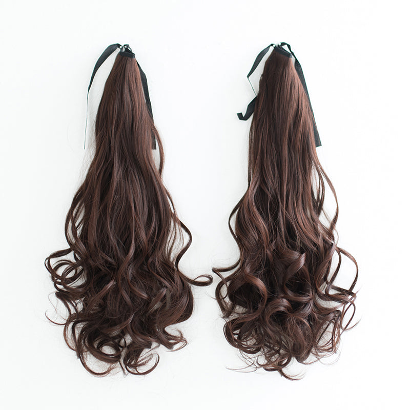 "JK STRAPPY LONG CURLY DOUBLE" PONYTAIL N012806