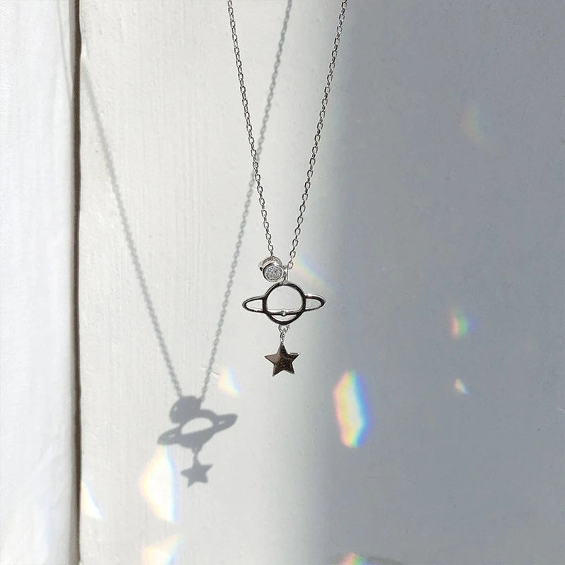 "PLANET MOON" NECKLACE N011304