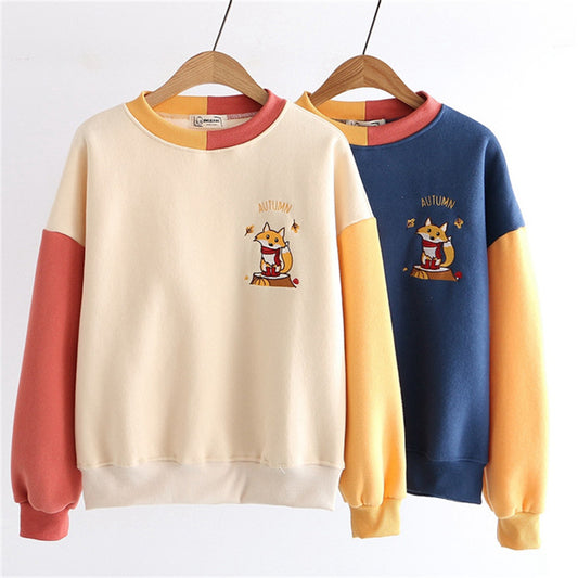 "AUTUMN FOX" SWEATSHIRT N111103